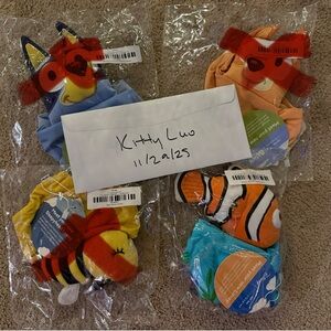 Colorful Animal Plush Toy Set